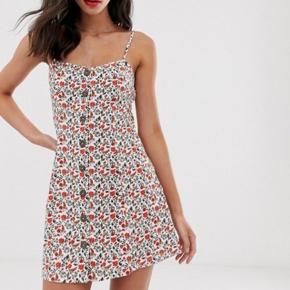 ASOS Dresses & Skirts - ASOS Floral Print Mini Sundress / Size 8